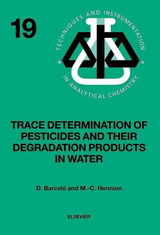 Trace Determination of Pesticides and their Degradation Prod ... - cover