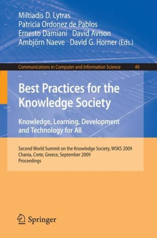 Communications in Computer and Information Science49- Best P ... - cover