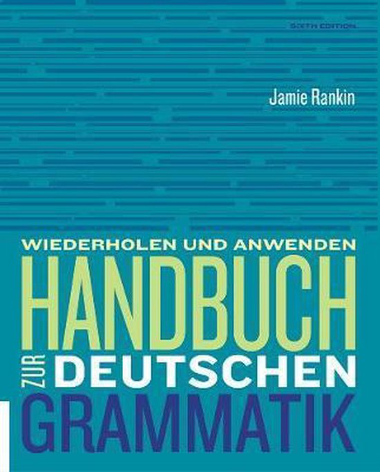 Handbuch Zur Deutschen Grammatik - cover
