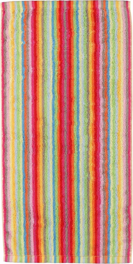 Cawö Lifestyle Streifen Handdoek multicolor 50x100