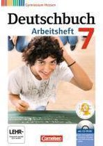 Deutschbuch 7. Schuljahr. Gymnasium Hessen. Arbeitsheft mit Lösungen und Übungs-CD-ROM