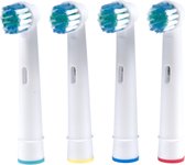 Mycare+ Opzetborstels - 8 Stuks - Vervangende Borstels voor Oral B - Borstelkoppen voor Elektrische Tandenborstel - Wit