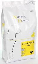 Natural Health Droogvoer Hondenvoeding Natural Health Dog Chicken & Rice single proteïn - premium