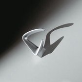 Wandhaak Delta aluminium
