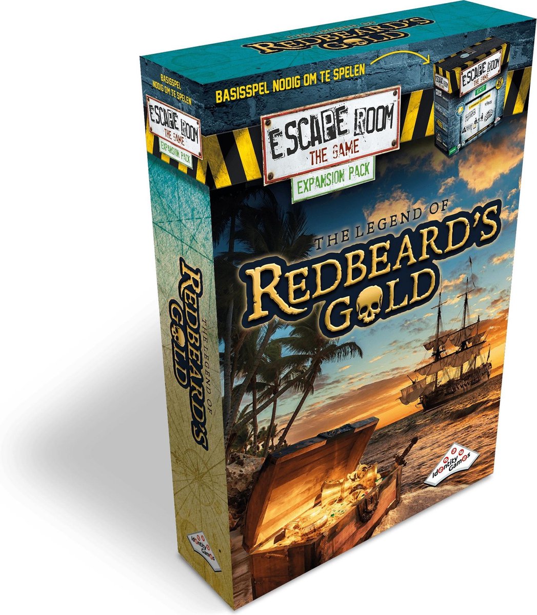 Escape Room The Game uitbreidingsset The Legend of Redbeard's Gold