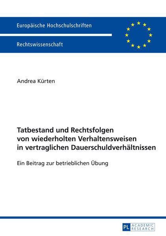 Europaeische Hochschulschriften Recht 5638 - Tatbestand und  ... - cover