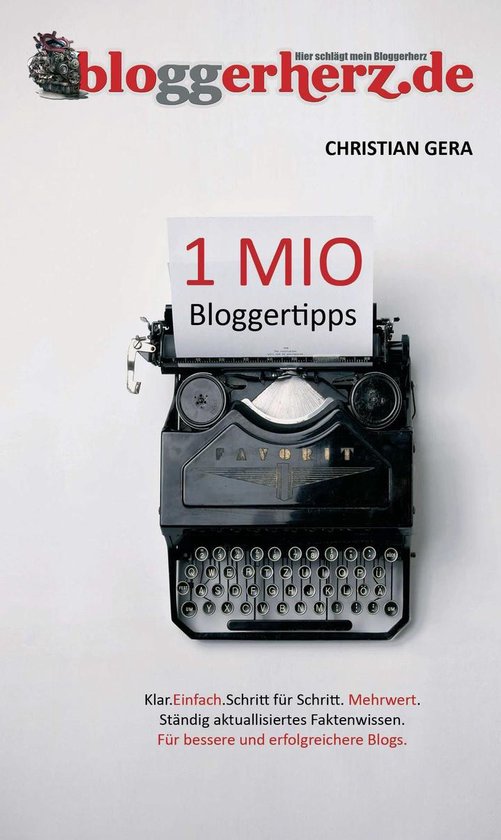 1 MIO Bloggertipps - cover