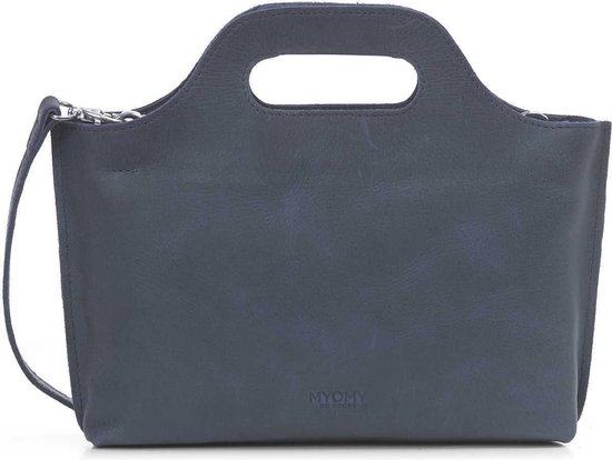 blue grey bag