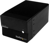 StarTech.com USB 3.0/eSATA dubbele 3,5'' SATA III RAID externe harde-schijfbehuizing met UASP en ventilator zwart