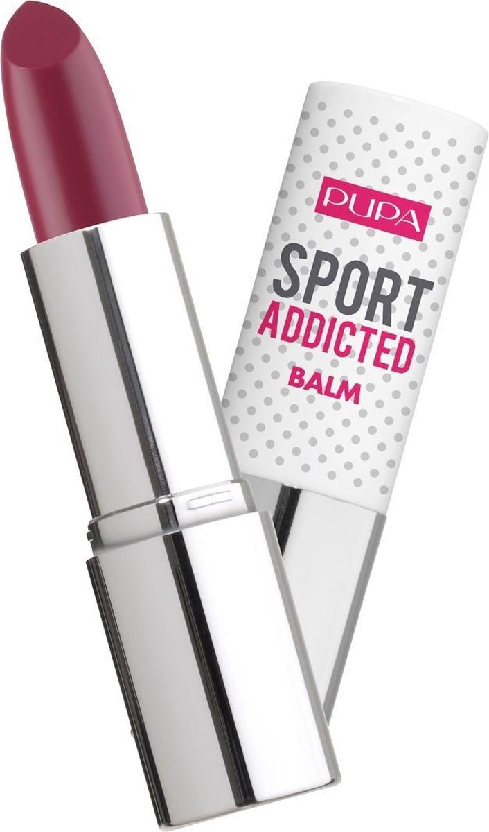 Goedkoopste PUPA Lippenbalsem Lip Make-Up Sport Addicted Lip Balm SPF15 003 Burgundy