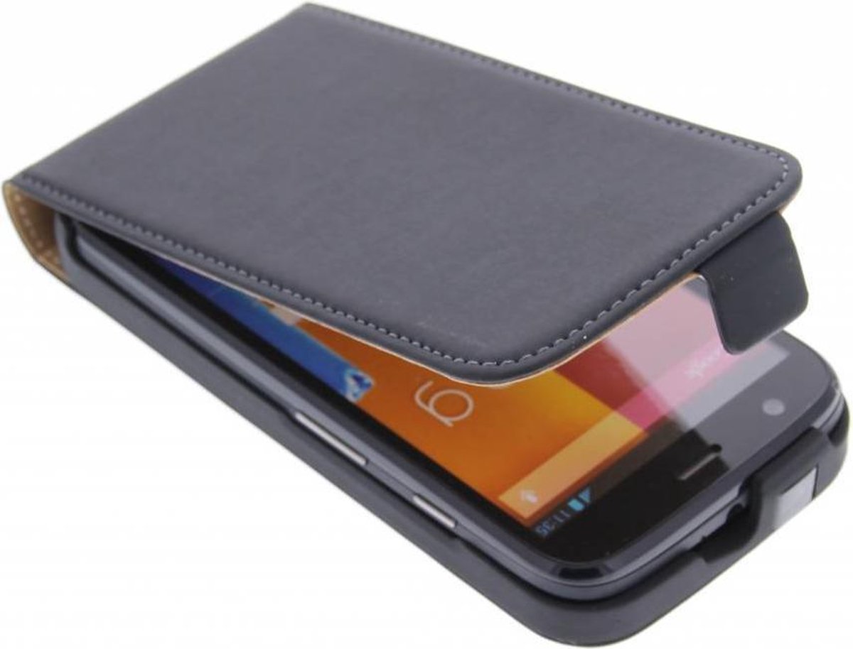 Mobiparts - zwarte premium flipcase - Motorola Moto G