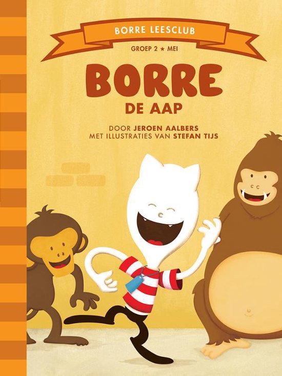 De Gestreepte Boekjes - Borre de aap