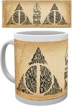 Harry Potter - Deathly Hallows Words beker multicolours