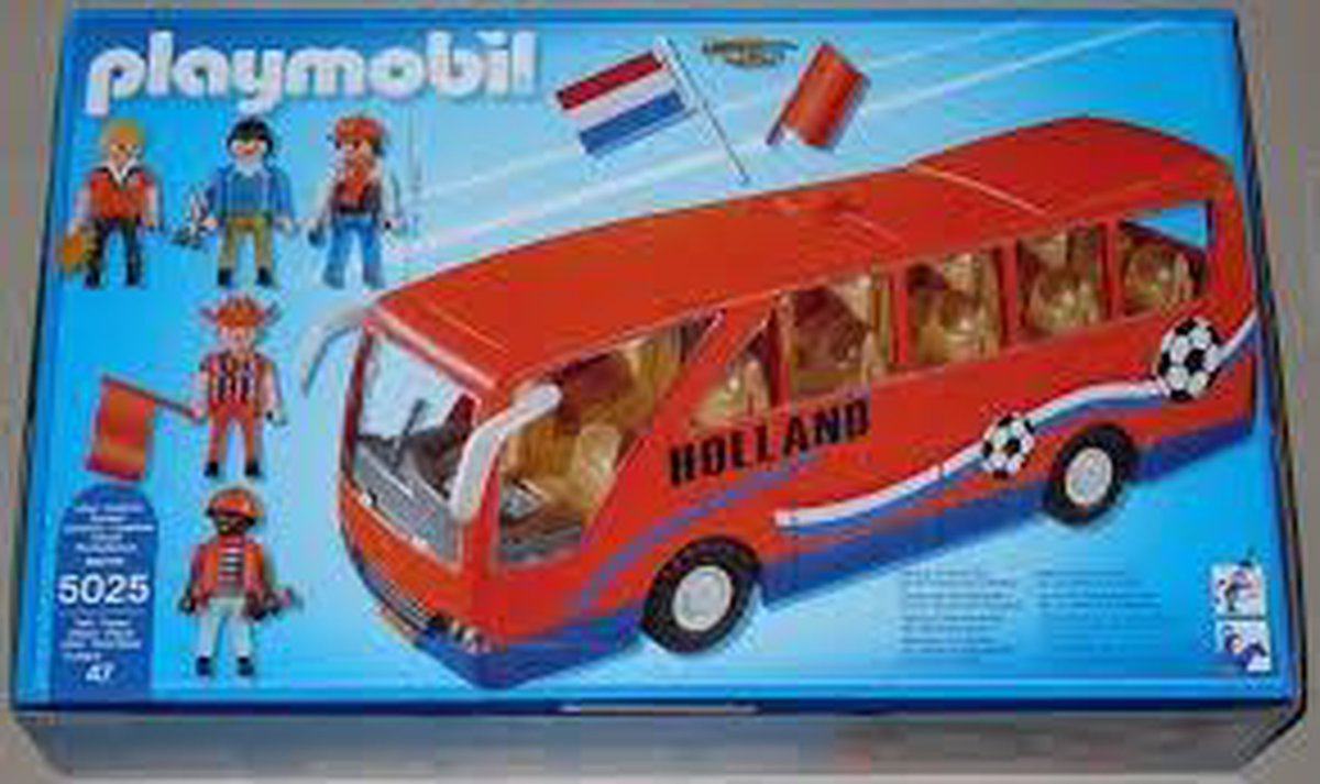 Playmobil Spelers Bus Nederlands Elftal - 5025 | bol.com