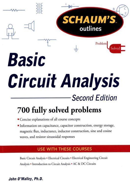 Schaum's Outline of Basic Circuit Analysis, Second Edition - cover