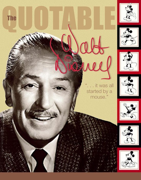 Disney Editions Deluxe - The Quotable Walt Disney - cover