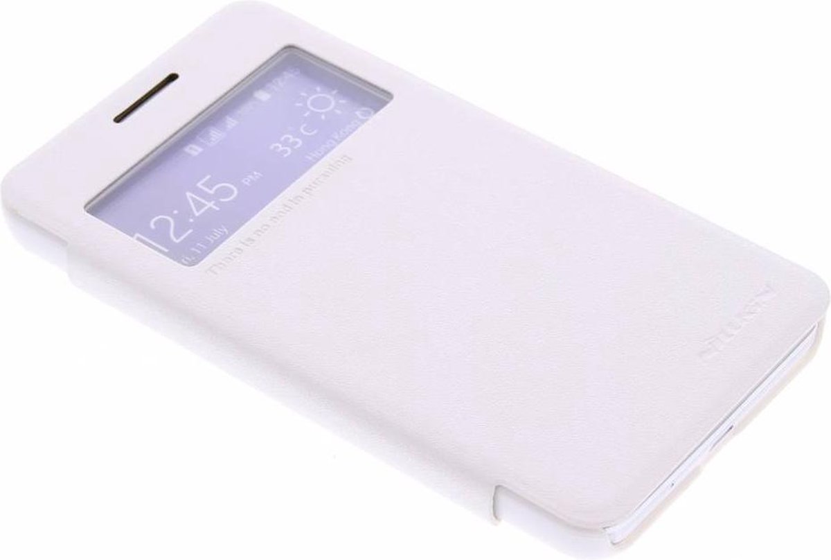 Nillkin - Sparkle slim booktype hoes - Samsung Galaxy Core 2 - wit