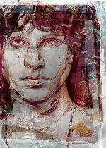 Jim Morrison, the Doors canvas (40x60cm)