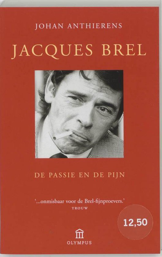 Cover van het boek 'Jacques Brel' van Johan Anthierens