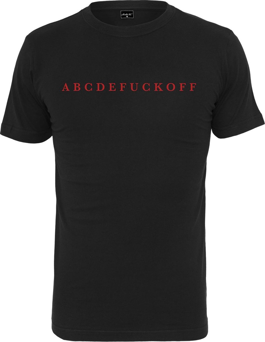 Mister Tee ABC Heren T-shirt M Zwart