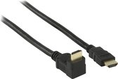 Valueline, High Speed HDMI Kabel met Ethernet HDMI connector - HDMI connector 90° gehoekt 5m (Zwart)