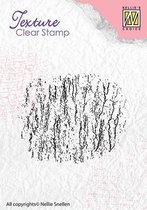 TXCS002 Nellie Snellen Texture Clear Stamps Bast - stempel boomstructuur - schors