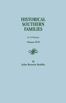 Historical Southern Families. in 23 Volumes. Volumes XVII