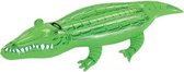 Opblaasbare krokodil 168 x 89 cm