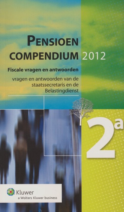 Cover van het boek 'Pensioencompendium  2A 2011'