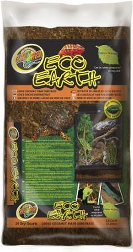 Eco Earth Loose - 23 L - substraat van kokosvezel - ZooMed