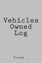 Vehicles Owned Log