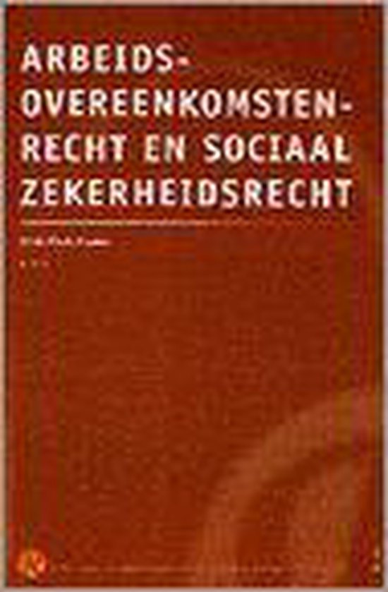 ARBEIDSOVEREENKOMSTEN-EN SOCIAAL ZEKERHEIDSRECHT VR ECON.& BEDR.RICH - W. Plessen | Northernlights300.org