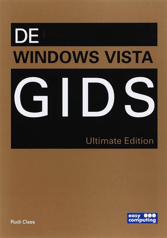 Cover van het boek 'De Windows Vista Gids' van Rudi Claes