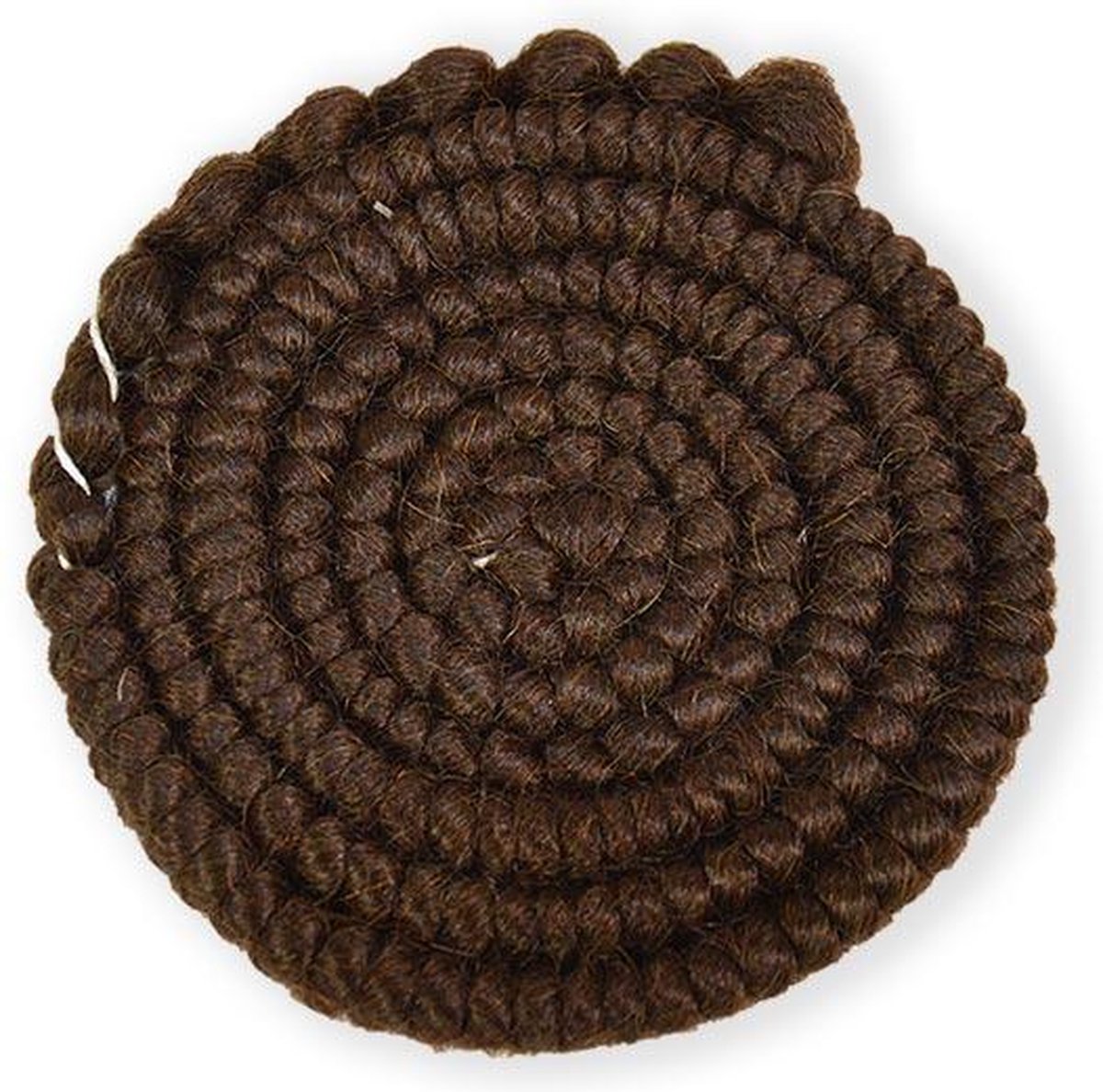 Wolcrêpe donkerbruin (100cm)