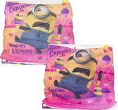 Heerlijk zachte en warme roze minions col van Despicable Me