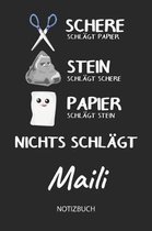 Nichts schl gt - Maili - Notizbuch