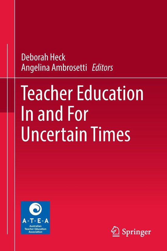 Teacher Education In and For Uncertain Times - cover