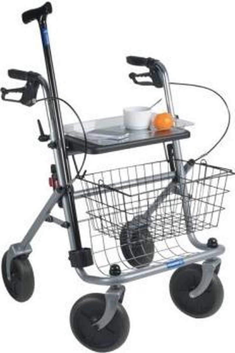 Thuasne Rollator - Grijs - Opvouwbaar - 10.2 kg - Voor binnen en buiten