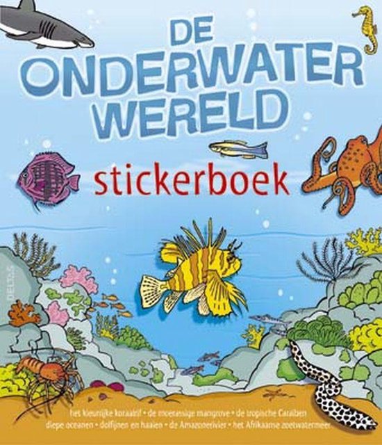 Foto: De onderwaterwereld stickerboek