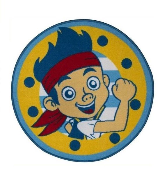 Disney - Jake en de Nooitgedachtland Piraten - Jake Neverland - Vloerkleed - Tapijt - Karpet - Piraten - Kinderkamer