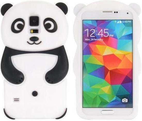 Literatuur Lol Het formulier Panda 3D Siliconen Hoesje Samsung Galaxy S5 | bol.com
