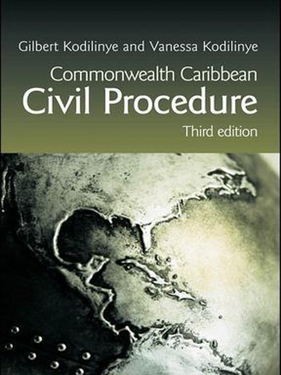 Commonwealth Caribbean Civil Procedure Ebook Gilbert Kodilinye 9781134028733 Boeken 