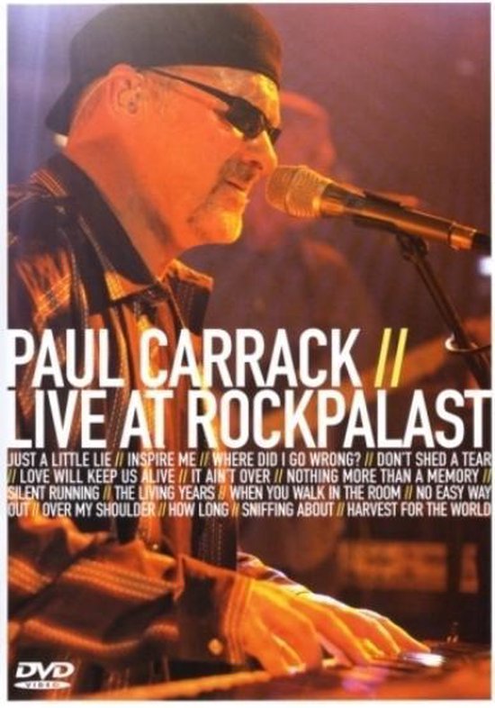 Cover van de film 'Paul Carrack - Live At Rockpalast'
