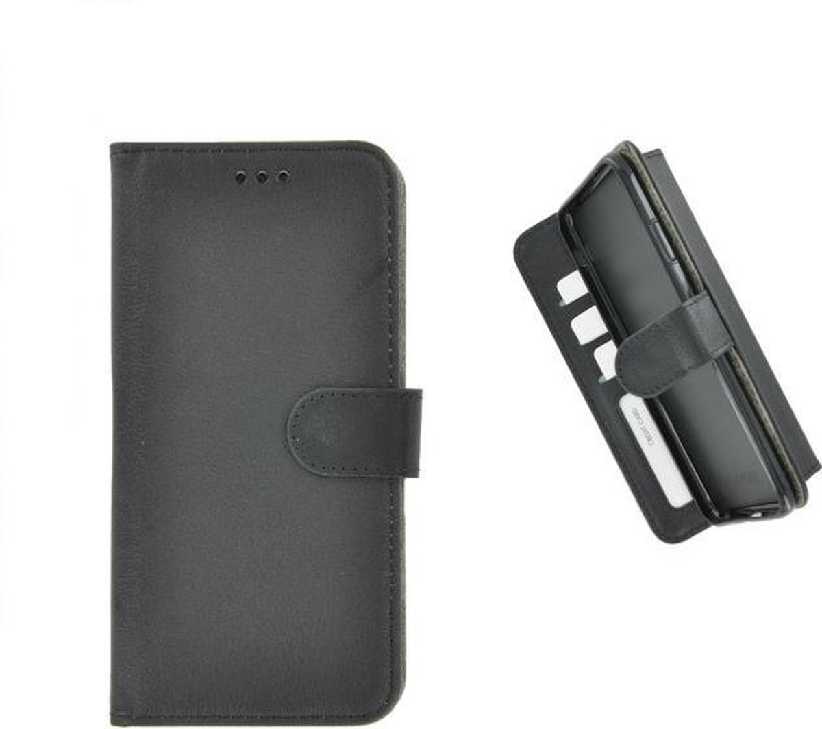 Pearlycase® Zwart Hoes Wallet Book Case Geschikt voor Huawei Mate 20 Pro