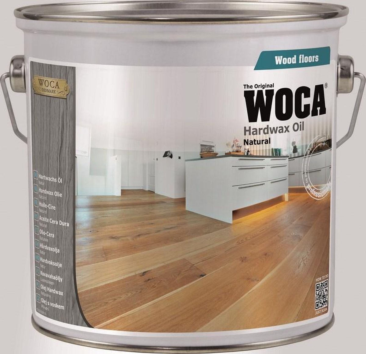 Woca Hardwaxolie Extra Wit - 0,025 Liter tester
