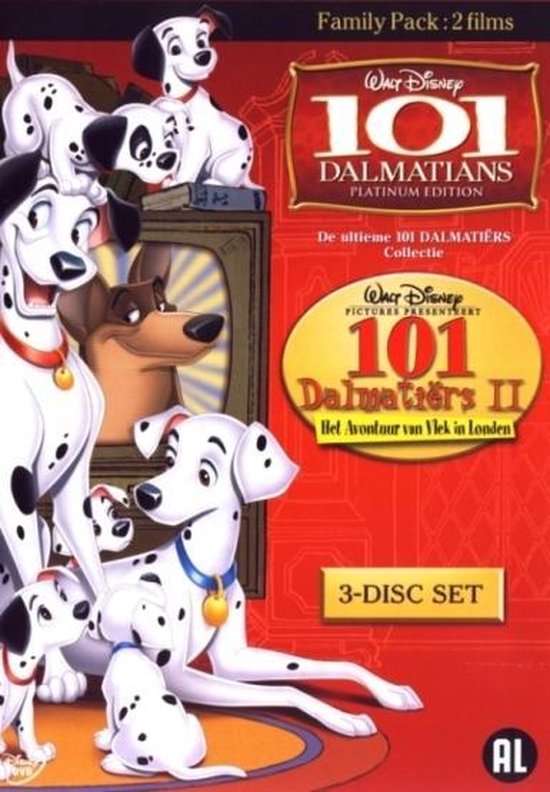 101 Dalmatiërs en 101 Dalmatiërs II (3DVD)