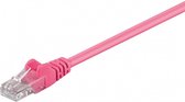 10 stuks Wentronic CAT5E Netwerkkabel - RJ45 - Magenta - 0.25 m