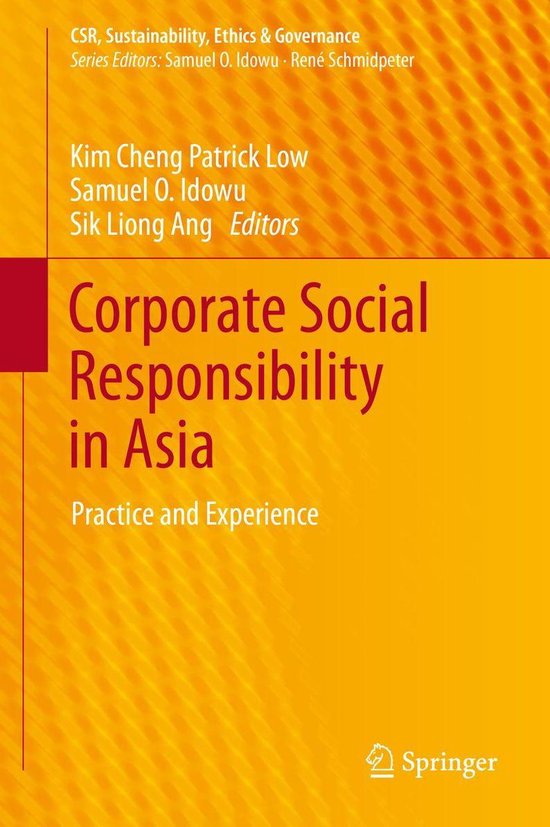 CSR, Sustainability, Ethics & Governance - Corporate Social  ... - cover