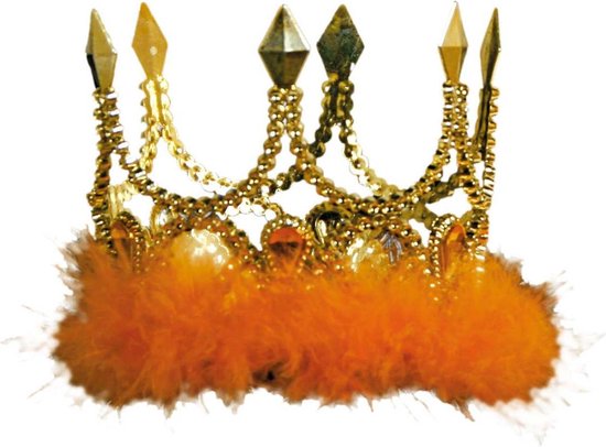 vastleggen Terzijde Grace Gouden Mini Kroon Prinses Oranje | bol.com