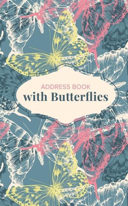 Address Book with Butterflies - cover